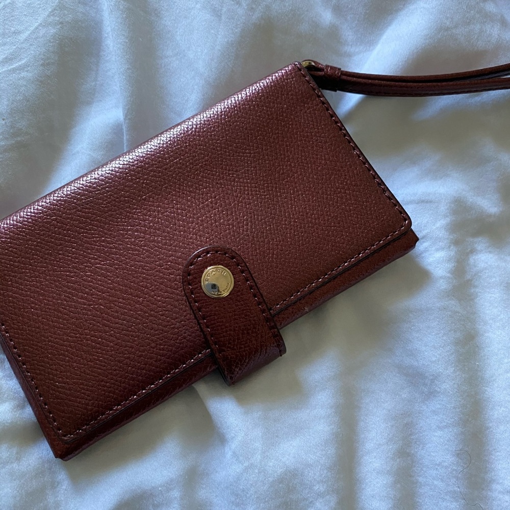 Coach Wristlet/Phone Holder